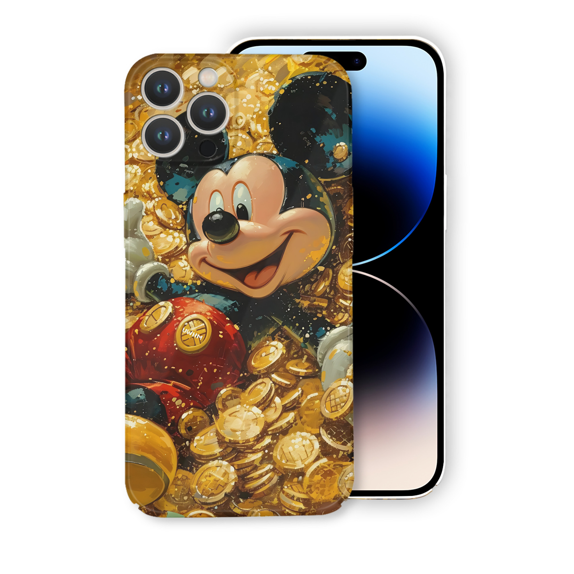 （画像用） ミッキーマウス Mickey Mouse 【iPhone 14シリーズ対応】ハードケース